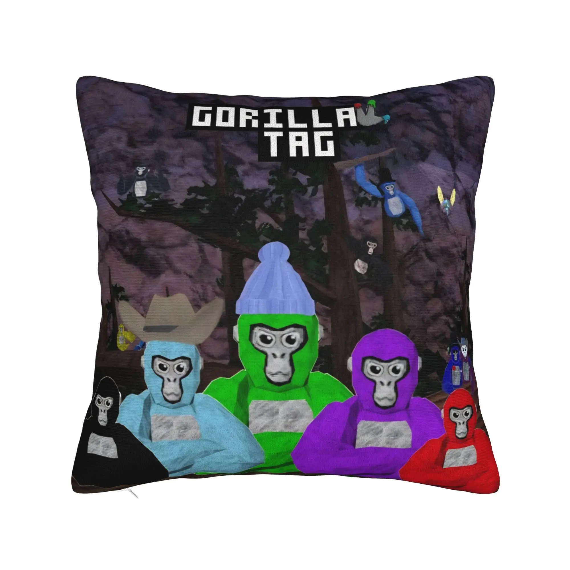 G-Gorilla Tags Games Pillow Cover Merchandise Printed Cushion Cover Decor  Pillow Case Cover Seater Multiple Sizes