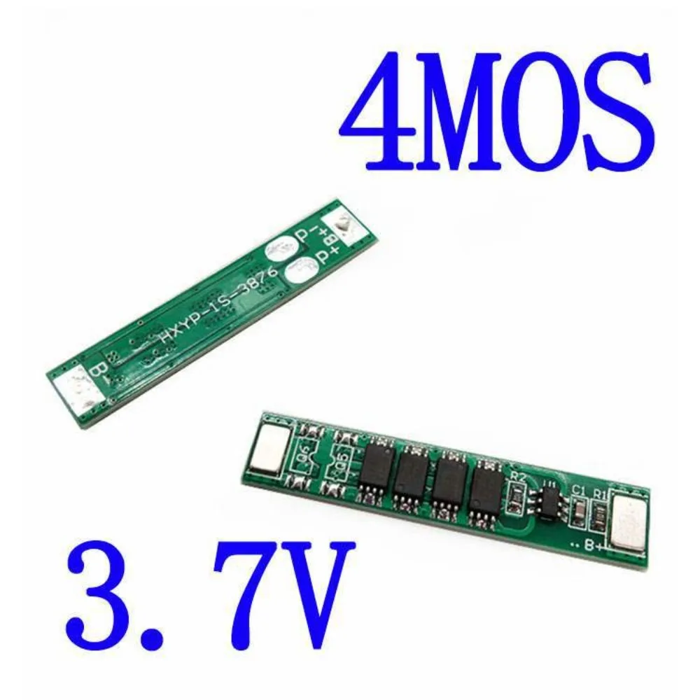 1S 15A 3.7V Li-ion 3MOS 4MOS 6MOS BMS PCM Battery Protection Board 7.5A for 18650 Lithium Lion Battery