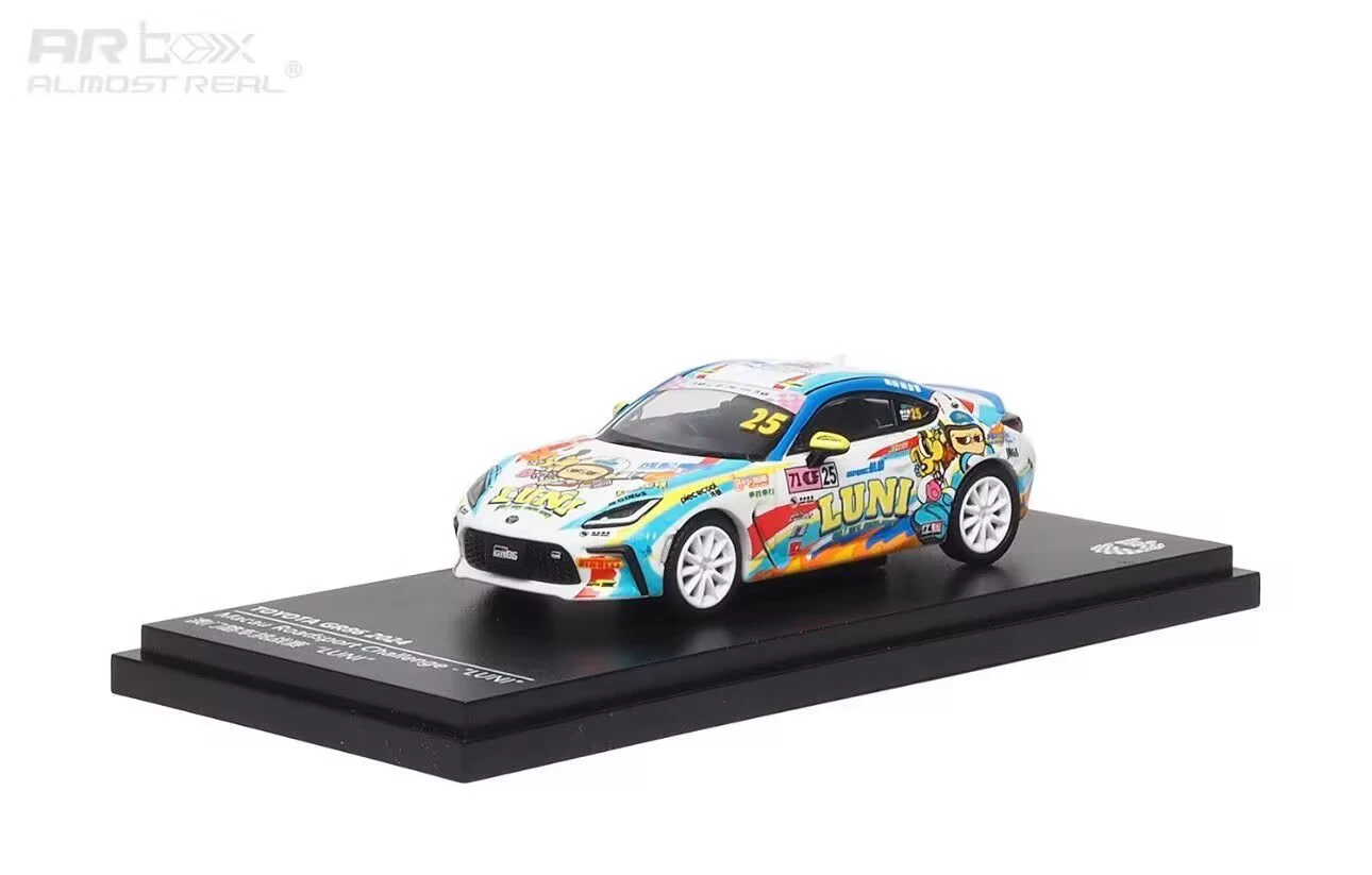 2025 HEC AR box 1:64 Pagani ZondaR S 63 E 750iL XJ X350 GR86 دييكاست سبيكة نموذج سيارة لعب الأطفال والهدايا #3