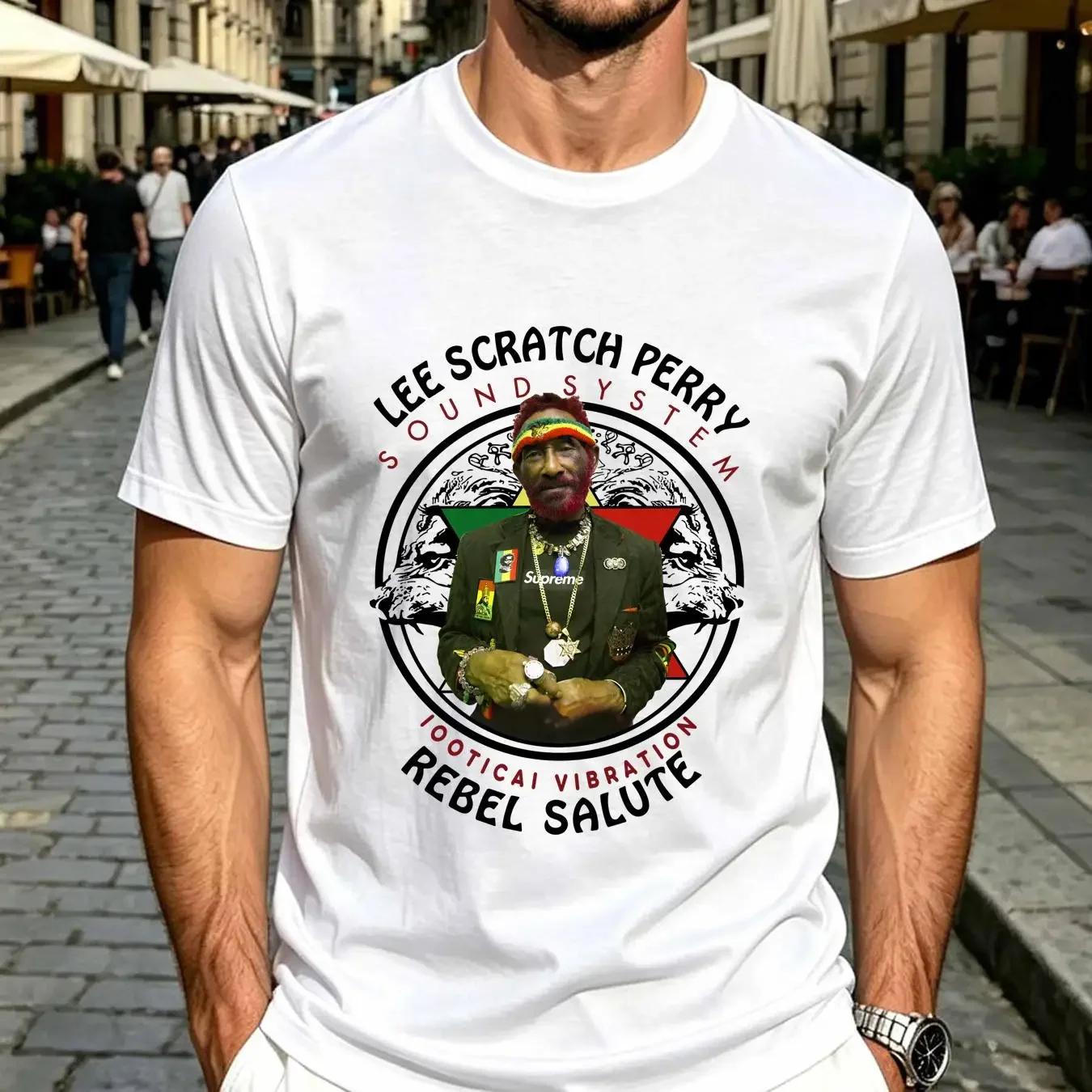 washed T Shirt Reggae Haile Selassie Gregory Isaacs Buju Yellowman Jamaican All sizes long or short sleeves vintage Washed