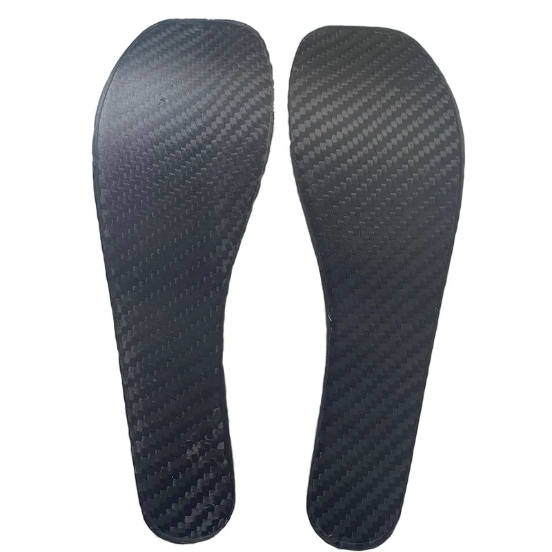 

1Pair 15 Degree Carbon Fiber Insole-Full Shoe Sole Carbon Plate-High Elastic Pad Carbon Fiber Fasciitis Man Running Accessories