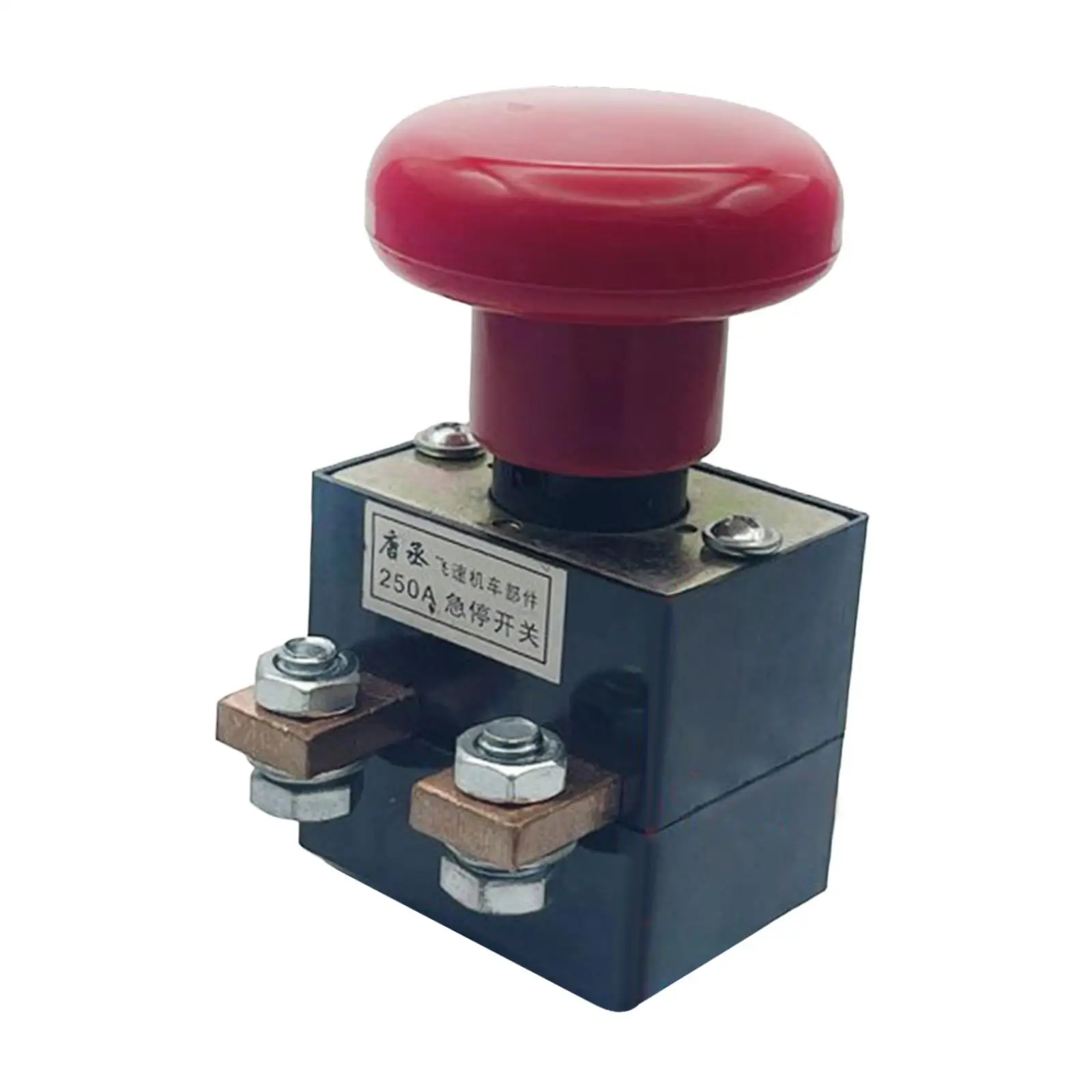 Industrial Emergency Stop Push Button Switch Dustproof Bakelite Assembly for Forklift Safety Equipment and Spare Parts