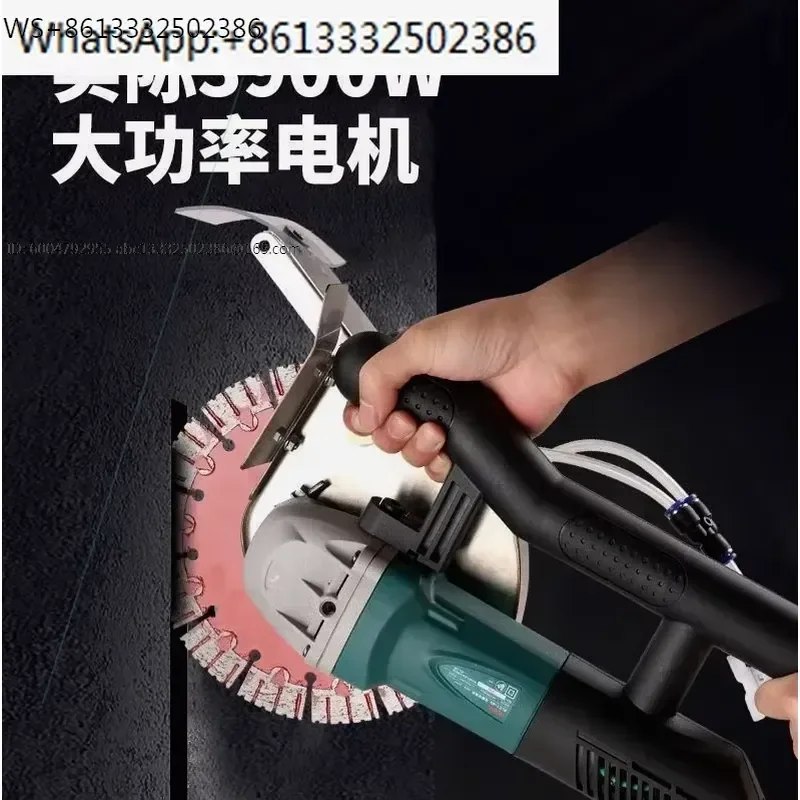 Boda Brushless Slotting Machine Hydropower Installation of High Power Concrete Dust-free Wall 190