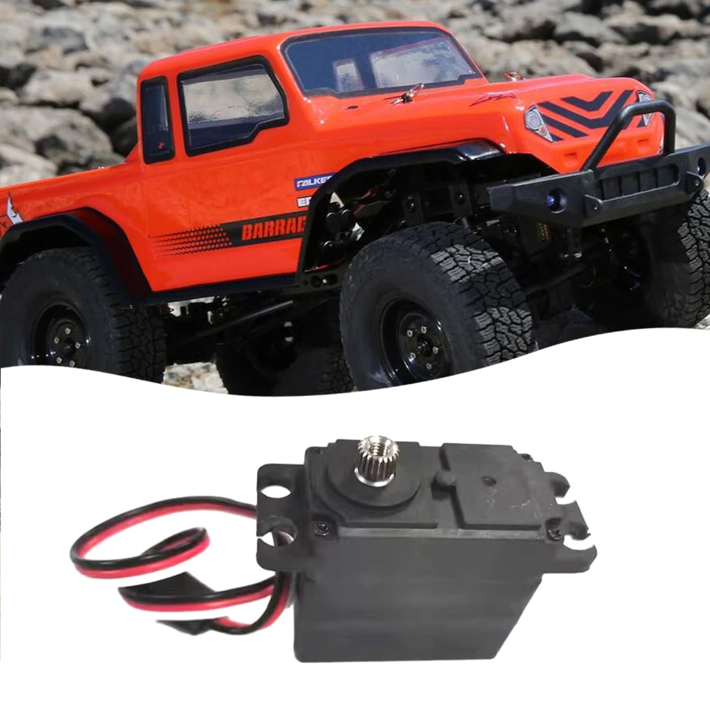

Black 21T 3kg Digital Servo For 1/14 MJX Hyper Go 14209 14210 Precision Control Unleash Power RC Performance RC Toy Parts