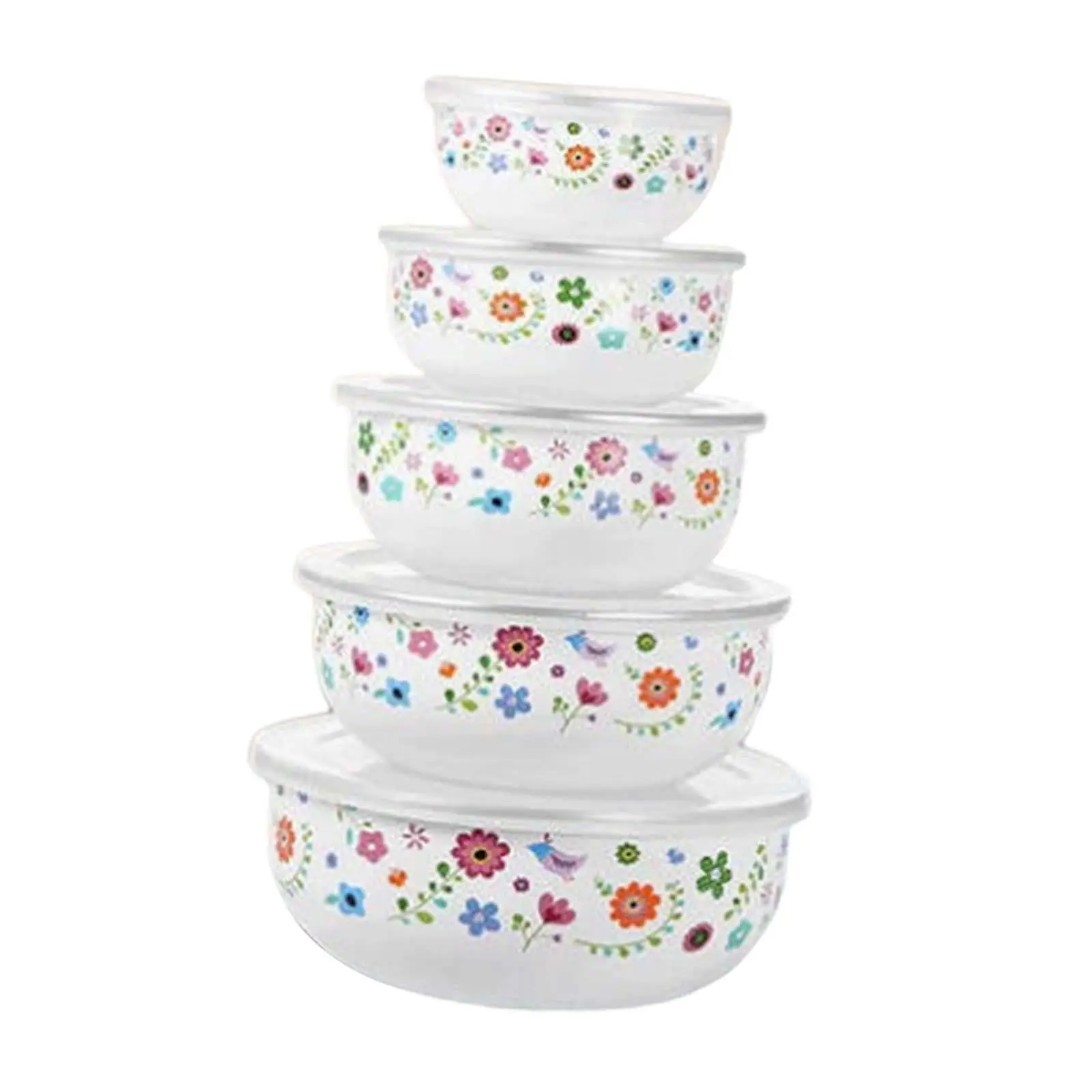 5 Pieces Mixing Bowl Set Rice Bowl Food Prep Bowls for Food Snacks Cooking