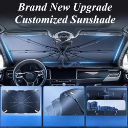 For Geely Monjaro Sunshade Umbrella Sunshade Block Car Front windshield Sunscreen Cover Summer Heat Insulation Curtain