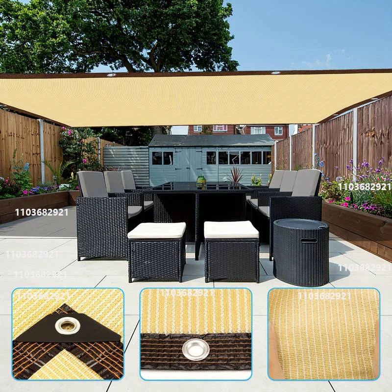 

Outdoor garden sunshade net, terrace sunshade, camping sunshade net, UV protection, HDPE sunscreen fabric, sunshade