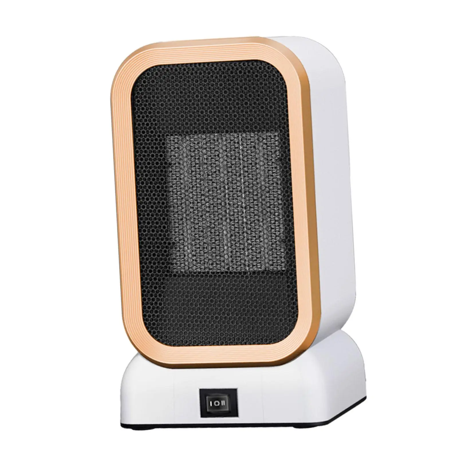 Winter Warmer Fan Energy Saving 2 Levels Adjustment Portable Hot Air Blower Heater for Personal Home Office Living Room Fishing