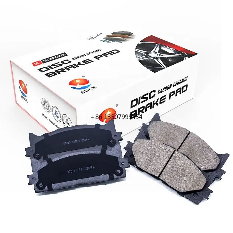

Support Sample SDCX D1222 No Noise Ceramic Front Brake Pads for Camry
