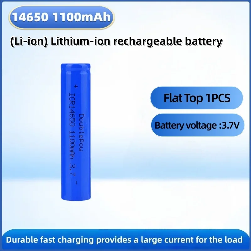 NOWOŚĆ-14650-Bateria-Litowa-3.7V-1100mAh-Icr14650-Baterie-Załadunkowe-Dla-Elektrycznej-Szczoteczki-Zębów-Mikrofonu-Małej-Latarki — zdjęcie produktu 5