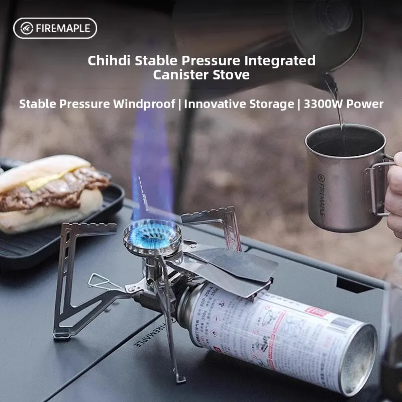 

Портативная уличная газовая плита Fire Maple: устойчивая кассетная плита Spider Stove для кипячения воды, приготовления чая и других блюд