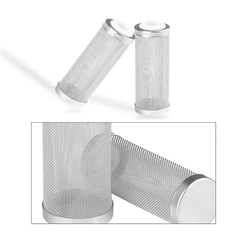 12mm 16mm Gardens Irrigation Aquarium Shrimp Fish Tank Stainless Steel Water Pump Filter Inlet Protective Sleeve Filter Net