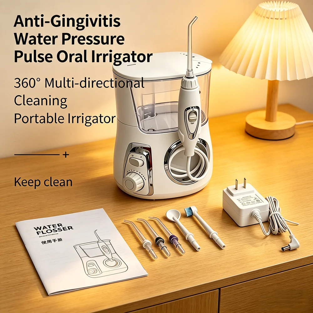 high-end-advanced-electric-water-flosser-desktop-oral-irrigator-5-tips-10-modes-800ml-tank-remove-plaque-fresh-breath
