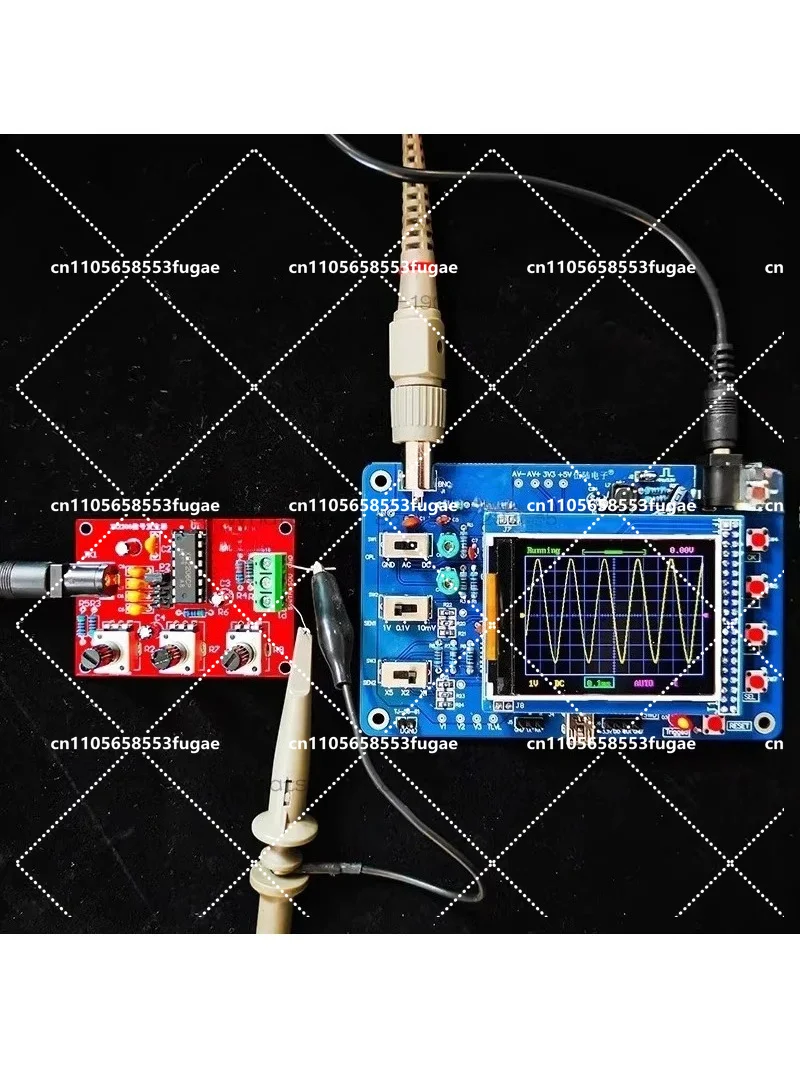 Digital Oscilloscope Kit - DIY Electronics with STM32F103C8T6 Microcontroller, Easy Assembly and Welding