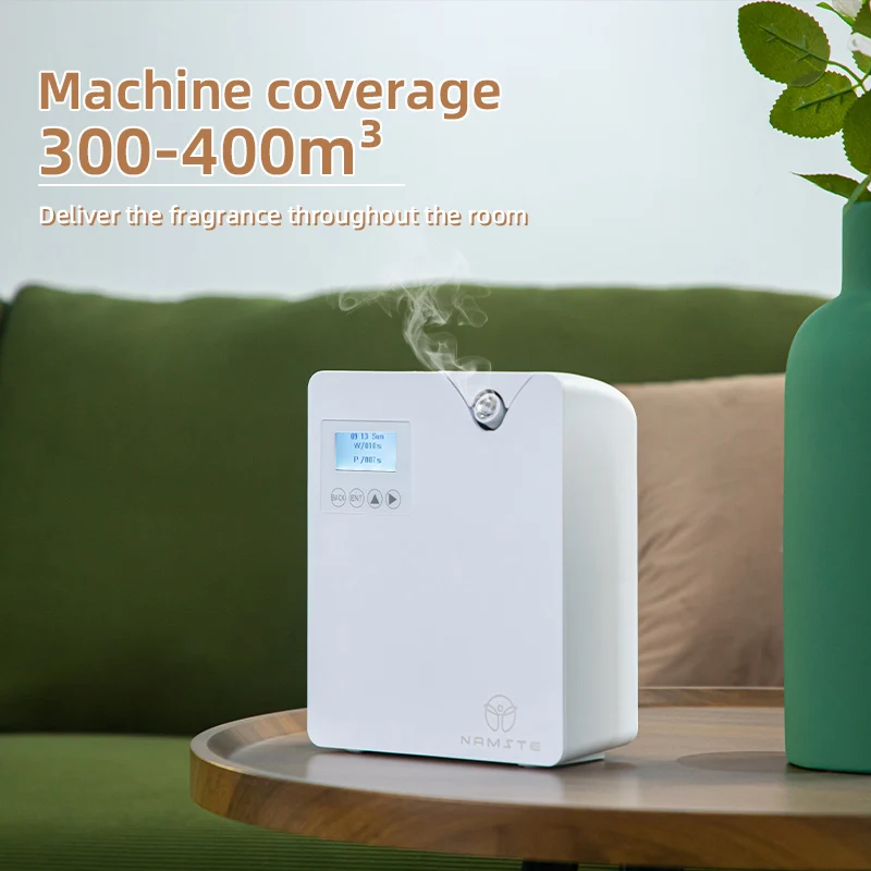 Oásis aromático elétrico fragrância ambiente wifi difusor de aroma ambientador óleos essenciais capacidade 300ml purificadores bluetooth 400m3