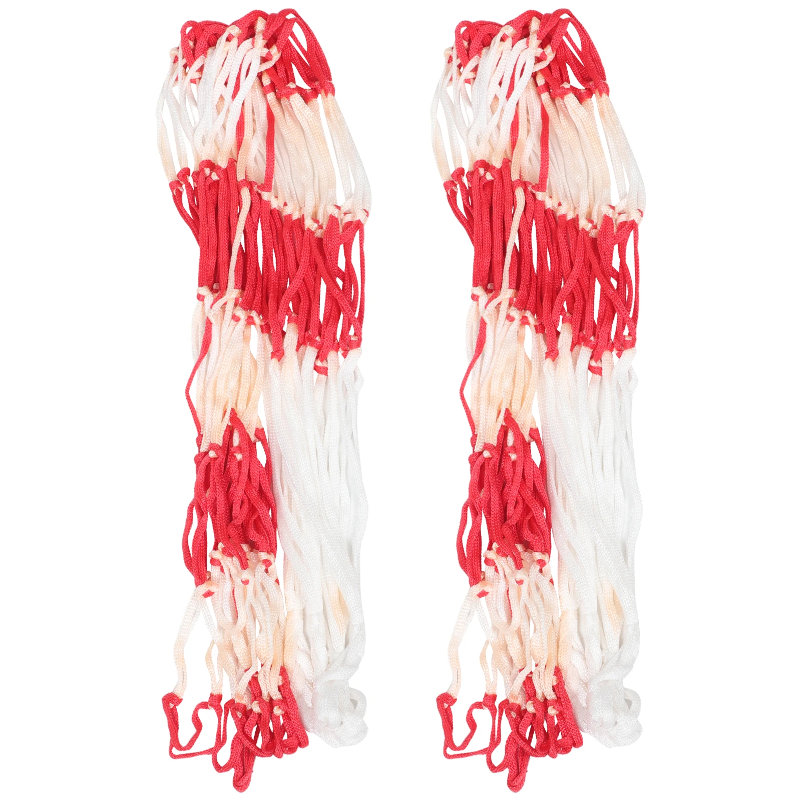 

2 Pcs Football Net Bag Organizer Basketball Equipment Mesh Holder Red Bags Storage Child