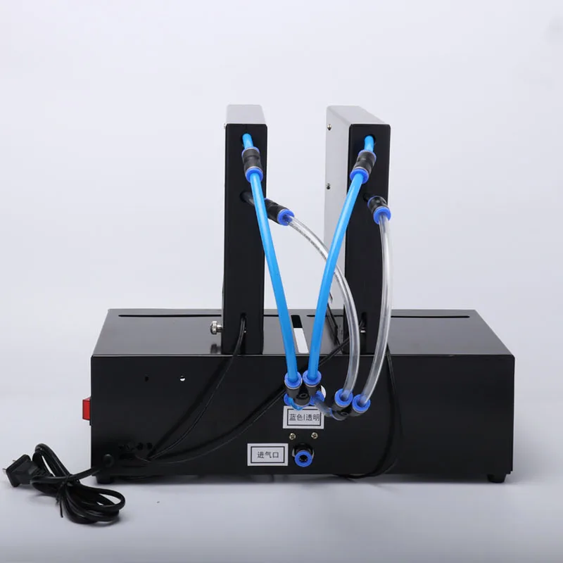 Double-Head Automatic Electric Stapler Pneumatic Binding Machine 180 Staps per Minute High-Speed Office Desk Stapler