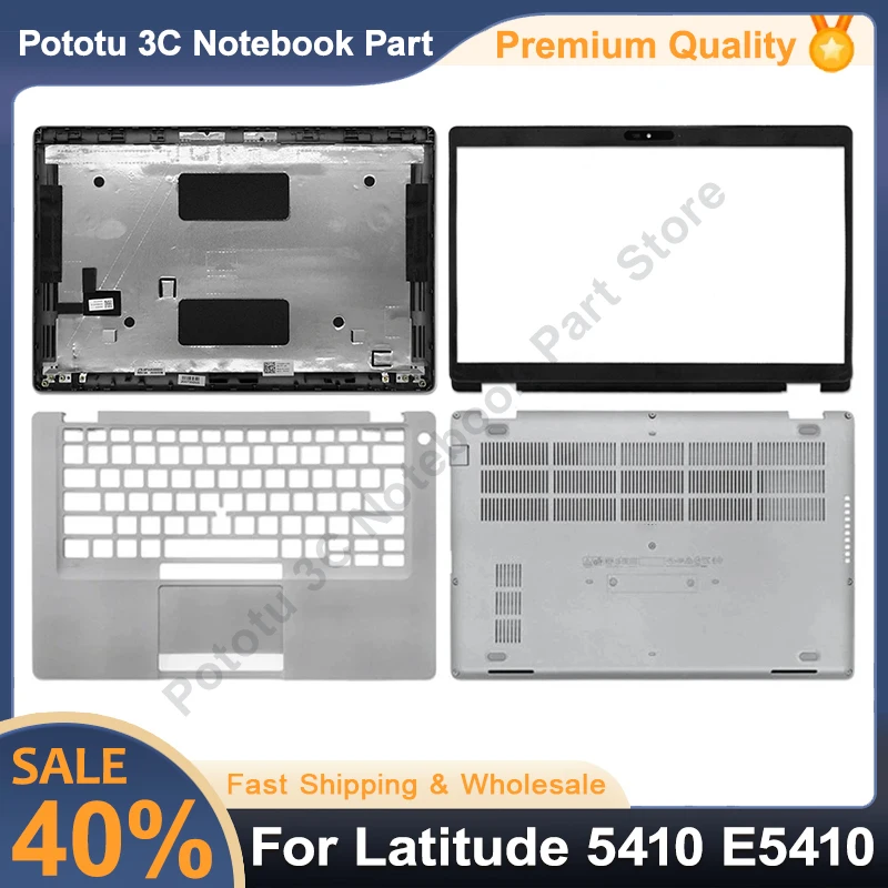 

New Back Case For Latitude 5410 E5410 Series Laptop LCD Back Cover Front Bezel Palmrest Bottom Case Top Upper Case 0NKPM7 00W819