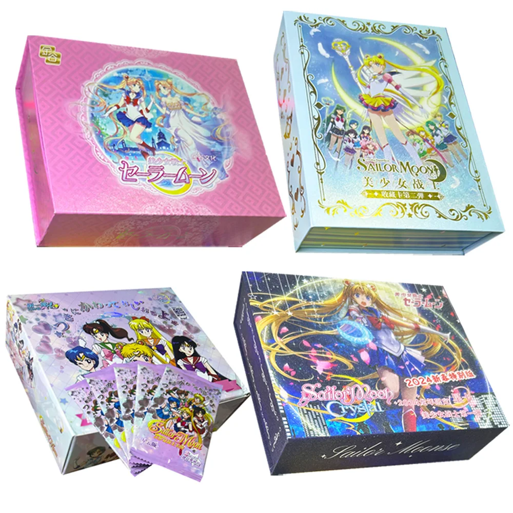 Sailor Moon Card 31th Anniversary Eternal Crystal Series Tcg Anime Girl Party Swimsuit Bikini Doujin Feast Booster Box Toy Gift