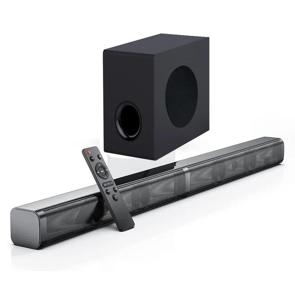 SM2126 Serie TV Soundbar 2.1 Kanaals Luidspreker 5.0 Home Theater Geluidssysteem 3D Surround Bar Afstandsbediening met Subwoofer