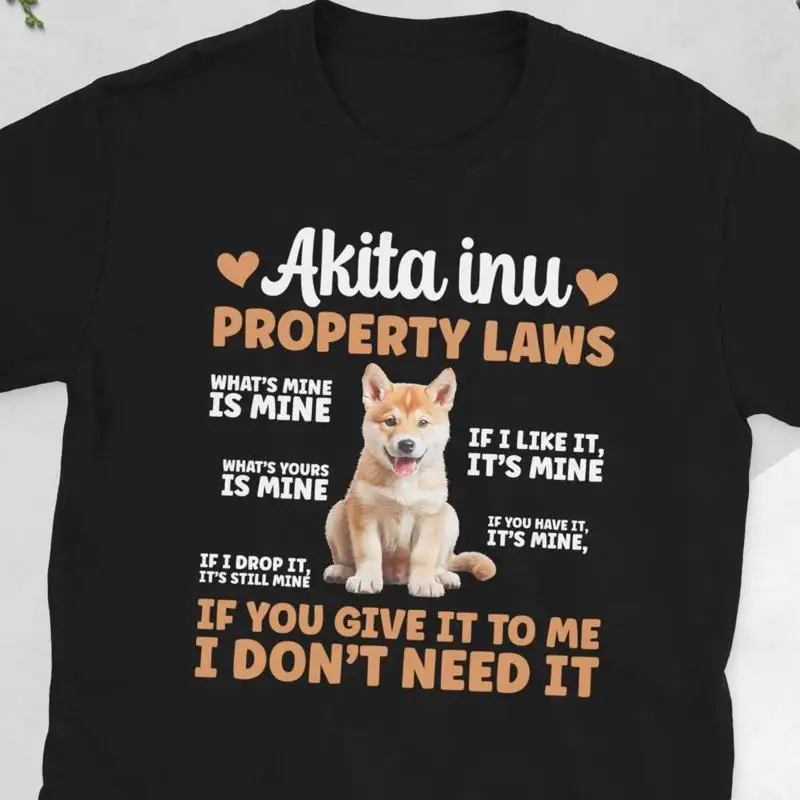 

Proud Akita Inu Owner Lover s T Shirt