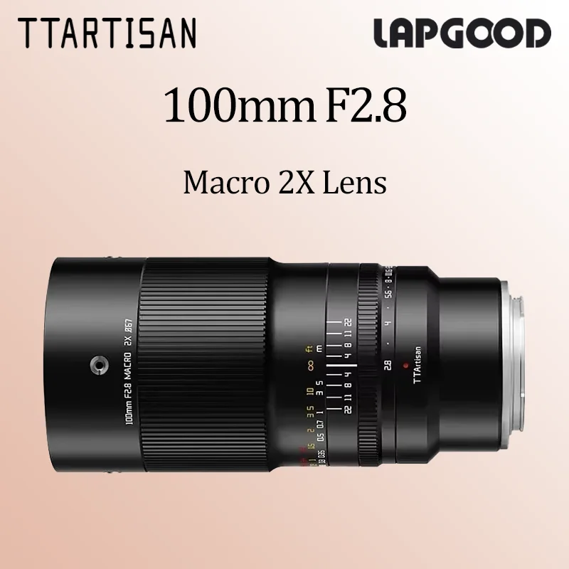 

Объектив TTArtisan 100mm F2.8 Full Frame Macro 2X для съемки насекомых с креплением Sony E, A6400, Fuji X, GFX, Canon R, EF, Nikon Z, F, L