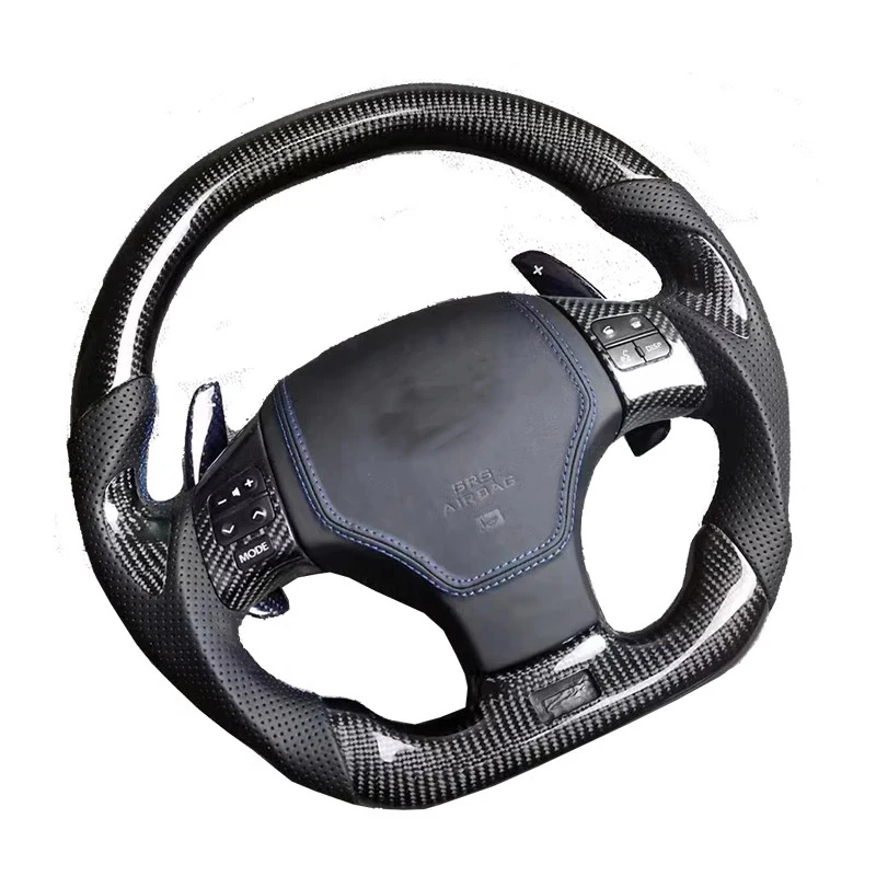 Custom Carbon Fiber Steering Wheel For Leus NX GX GS ES IS RX Steering Wheel Can Be Customized