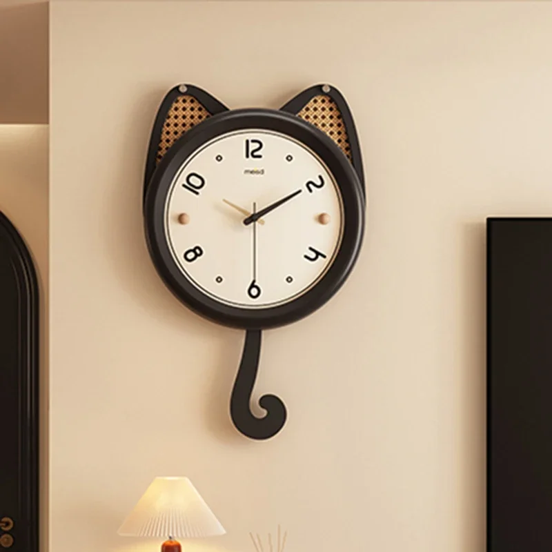 Luminous Pink Wall Watch Digital Luxury Mechanism Kitchen Modern Wooden Clock Wall Chinese Style Horloge Murale Home Decoration