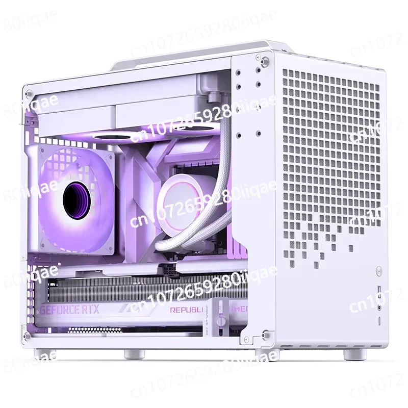 Z20 White PC Case with Removable Carry Grip Micro ATX Mini ITX Tower PC Case Gaming PC