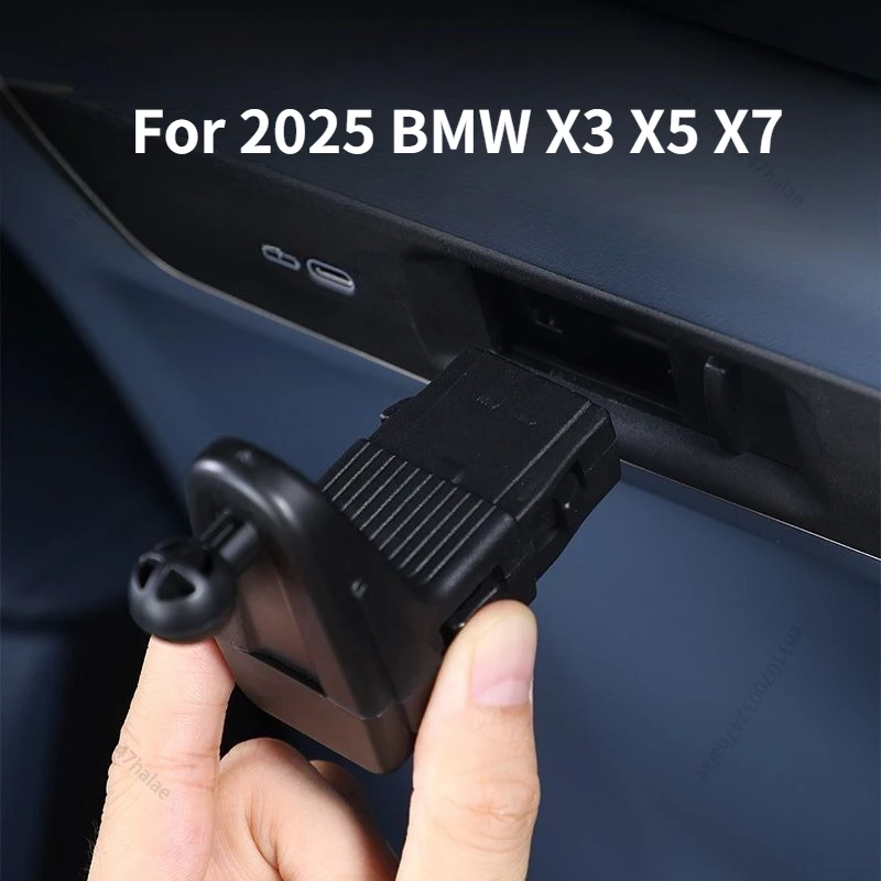 Wireless Charging Rear Seat Phone iPad/Tablet Holder For 2025 BMW X3 X5 X7 5 Series Interior Accessories Mounts Holder Flexible