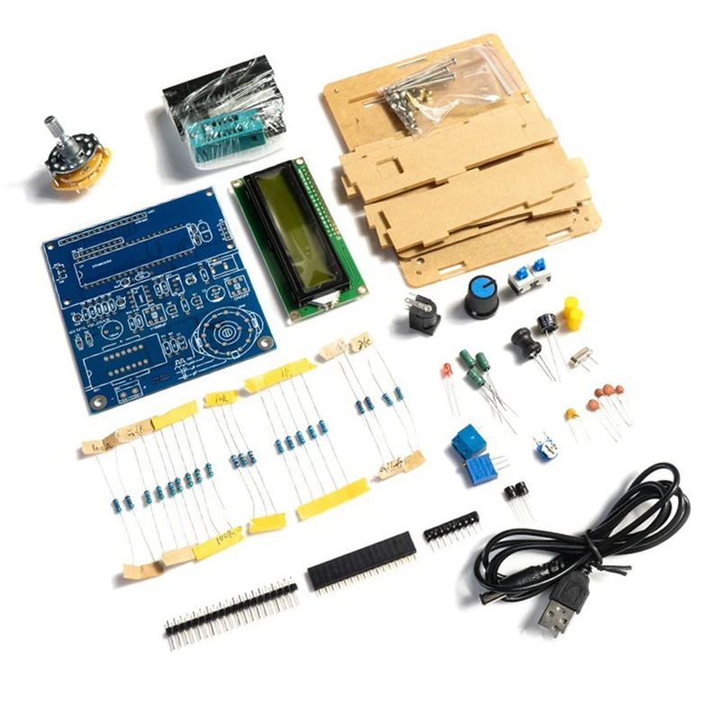 

Capacitance And Inductance Meter Frequency Measurement DIY Electronic Set 51 Monolithic Tester Circuit Board Welding Set