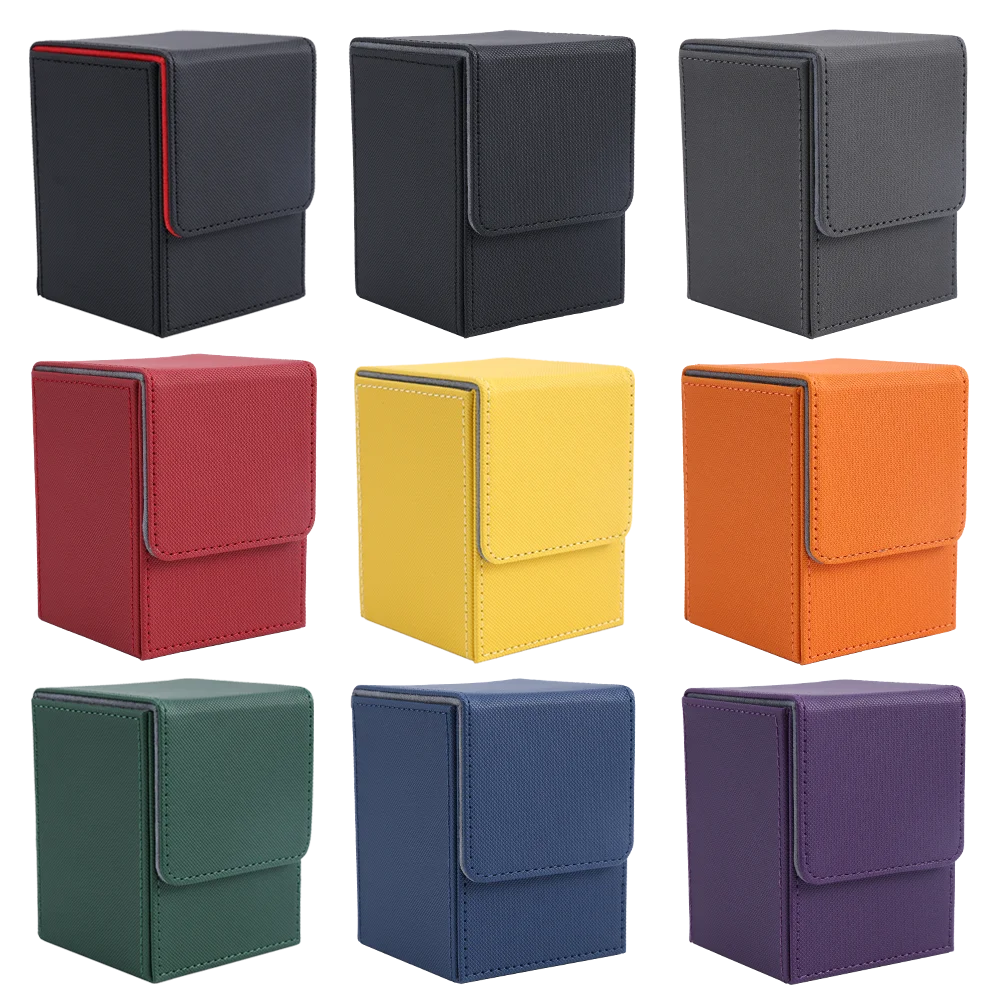 Top-Loading Card Case Deck Box for Trading Card Magical Cards Board Games PKM YGO TCG Binders: 100+