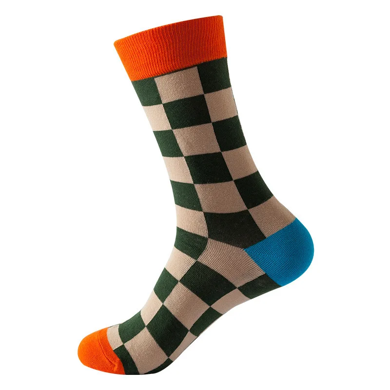 

Ins Checkered Adult Trendy Socks