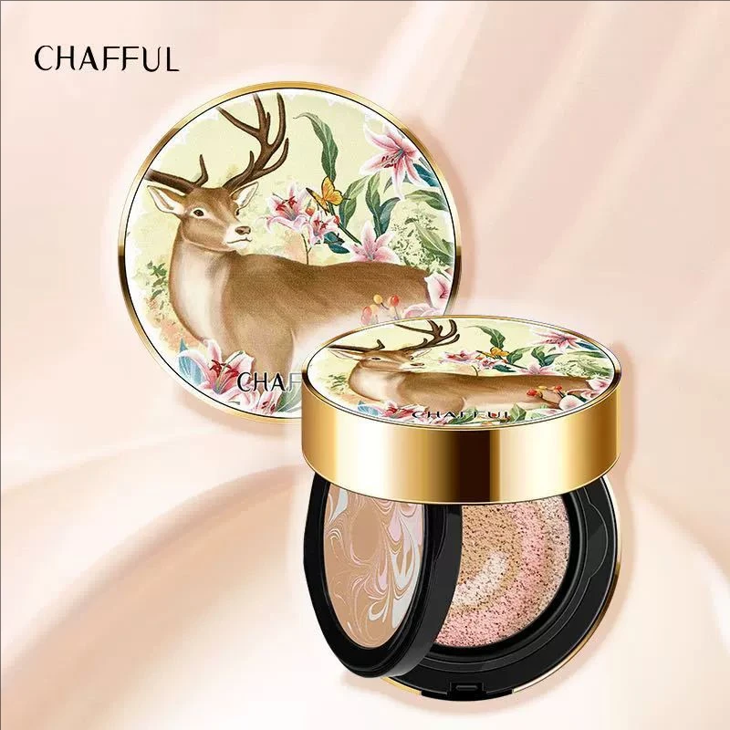 Full Coverage BB Cream Air Cushion Foundation Moisturizing Concealer Isolation Bare Makeup Nourishing Poreless Face Makeup