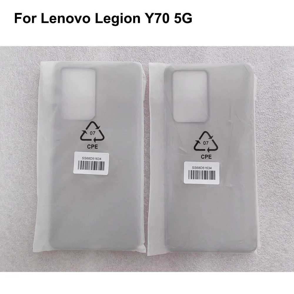 Original Case For Lenovo Legion Y70 5G Transparent Slim Thin Back Cover L71091 Legion Y70 Y 70 5G Funda Casing Clear Shell image 2
