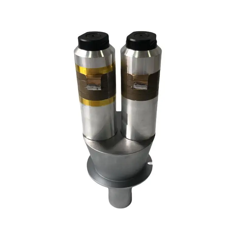 Convertidor de ultrasonido de 15K 4200W con refuerzo para máquina de soldadura plástica industrial