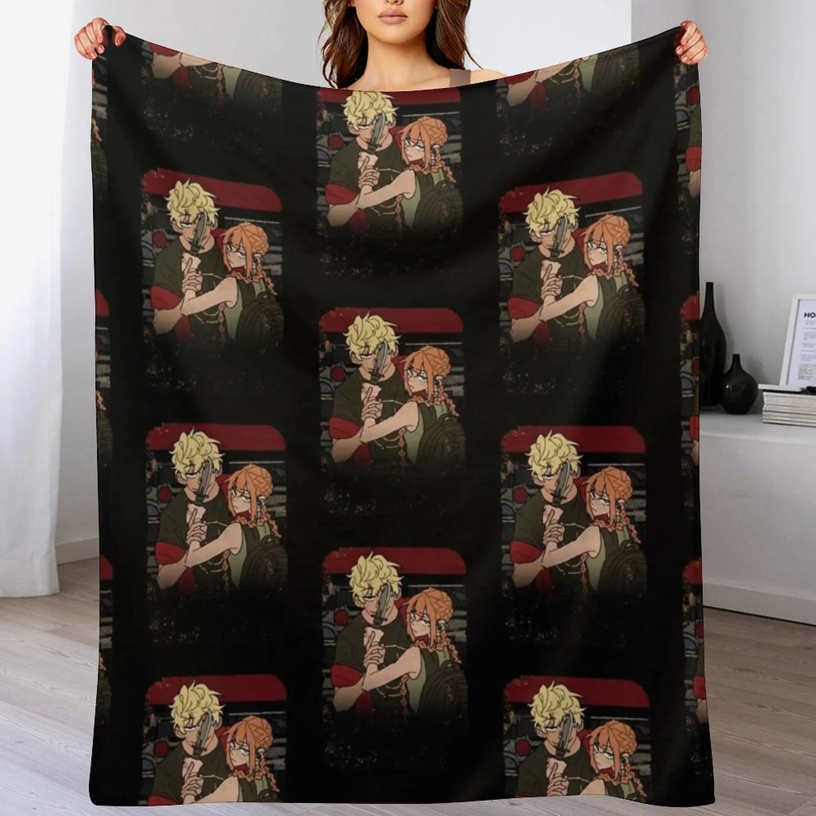 

School Bus Graveyard Vintage Throw Blanket Multi Use Warm Blanket for Living Room Bedroom