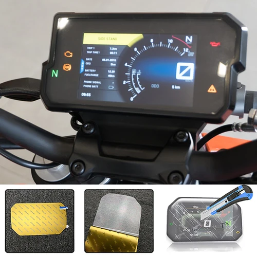 Imagen 2 del producto Protector de pantalla de película de protección de pantalla contra rayaduras de panel de motocicleta para KTM DUKE 125 390 DUKE 790 890 Adventure R ADV R DUKE390