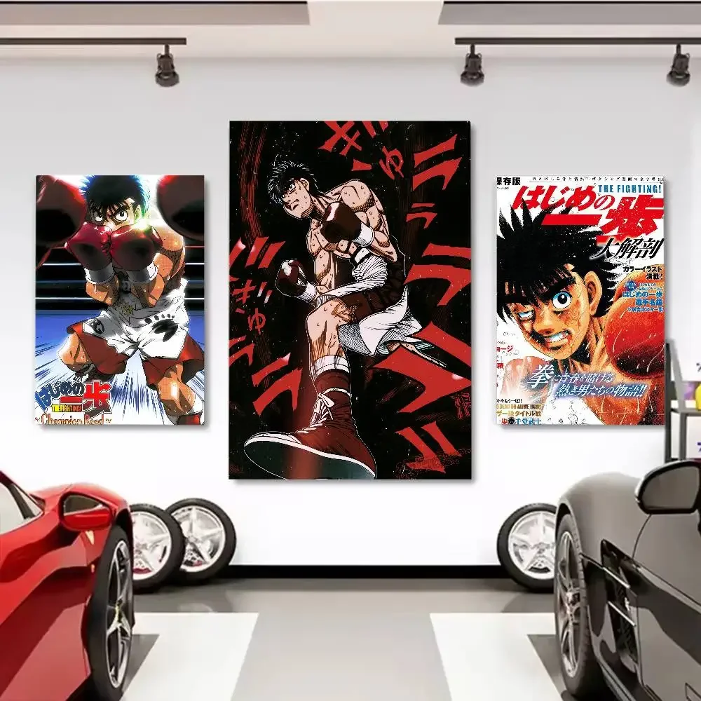 H-Hajime no Ippo ملصق جدار المنزل الفن المرآب غرفة ديكور ورق مقاوم للماء طباعة غرفة ديكور ملصقات الفن جدار الديكور غرفة