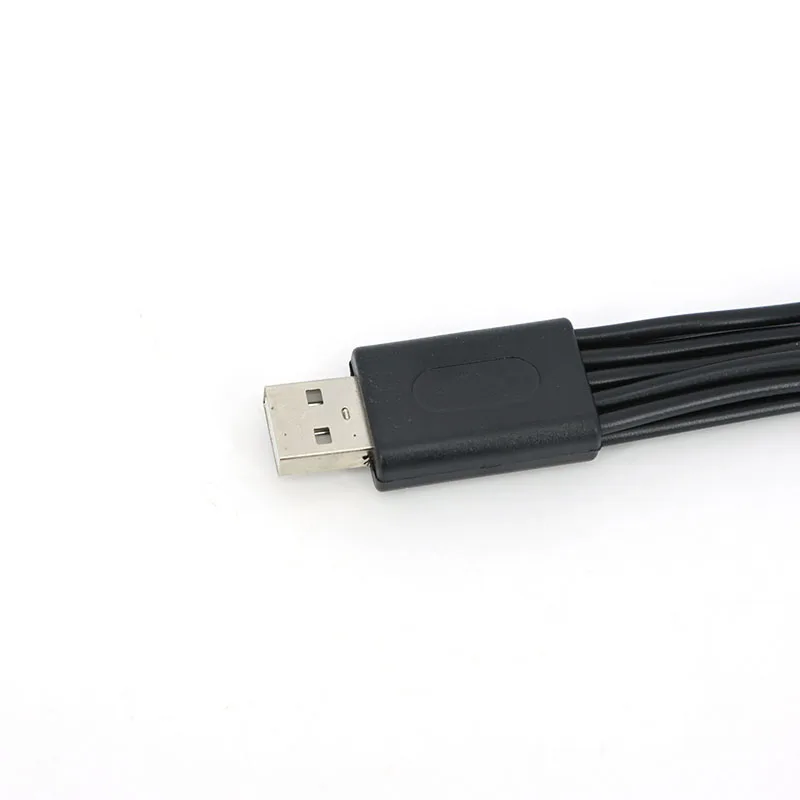 20 سنتيمتر 10 في 1 مايكرو USB تيار مستمر الهاتف المحمول مهايئ شاحن التوصيل Usb كابل شحن الطاقة سلك الحبل للهاتف العالمي L1 #6
