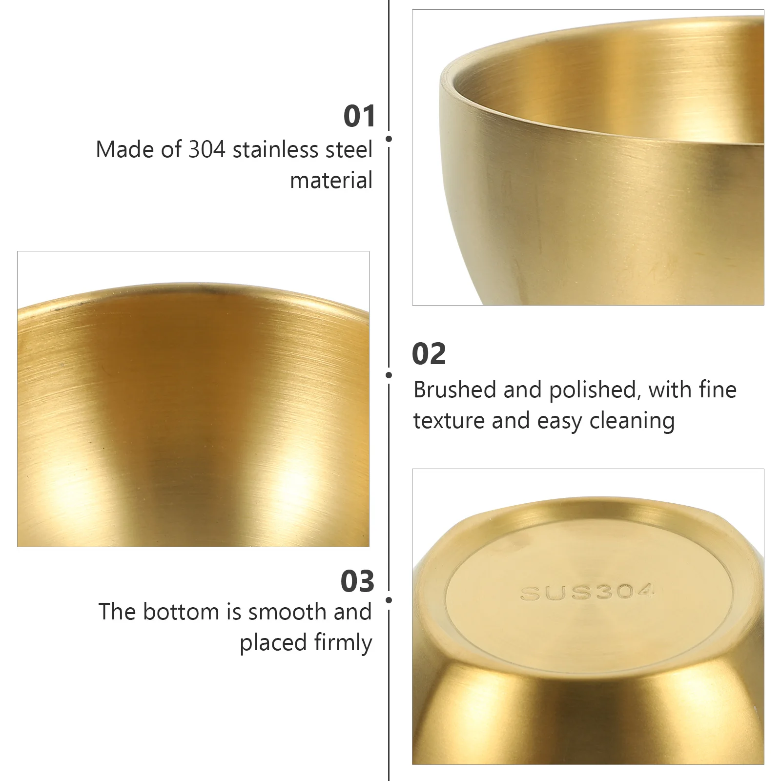 

Soup Bowls with Handles -Pulled Noodle Stainless Cooking