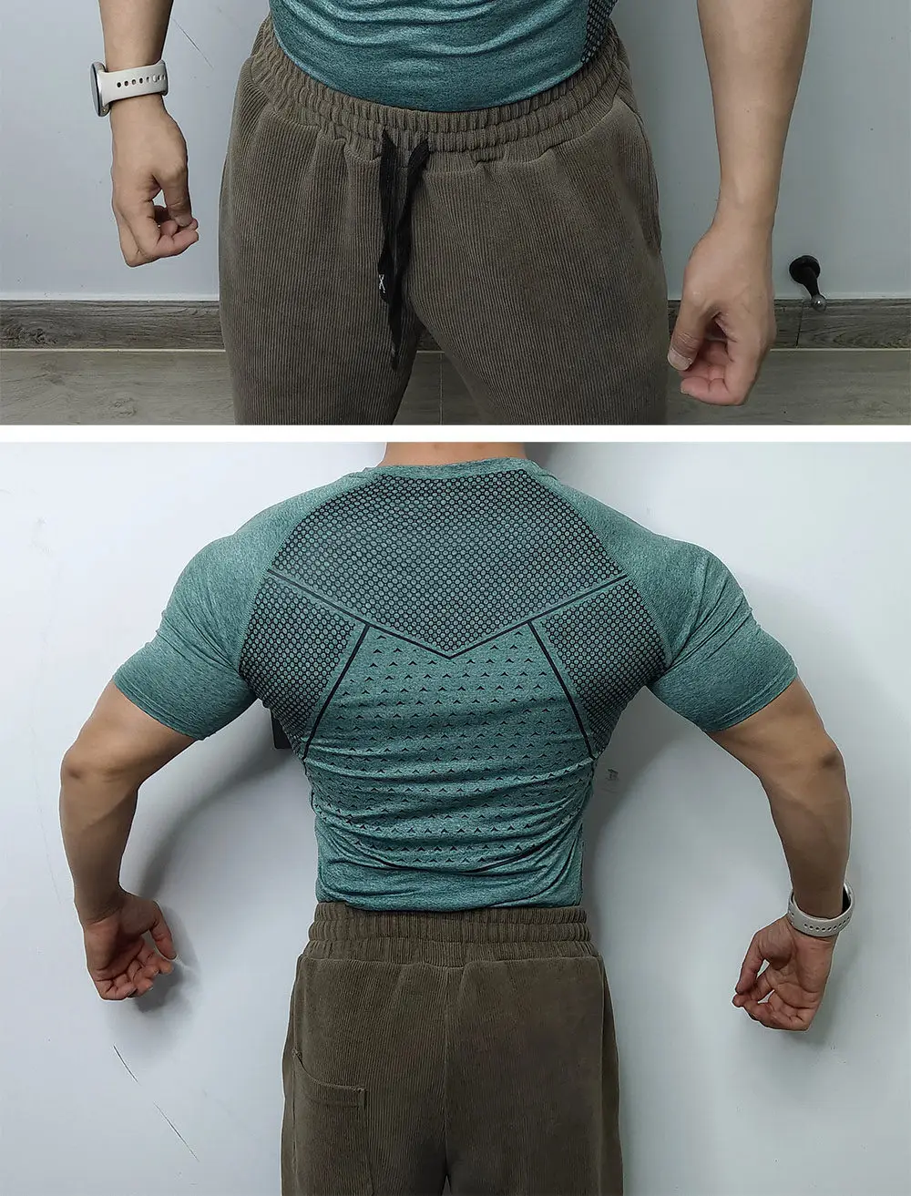 Summer Fitness Sport Short Sleeve T Shirt Outdoor Workout Vintage Top Streetwear