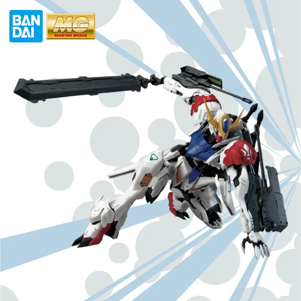 

Officially Licensed BANDAI MG Gundam Barbatos Lupus Figure Anime Action Mobile Suit Gundam Iron Blooded Orphans Model Toy