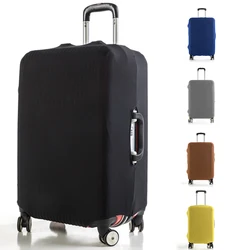 1PCLuggage Cover Stretch Fabric Suitcase Protector Baggage Dust Case Cover Suitable For18-32 Inch Suitcase Case Travel Organizer