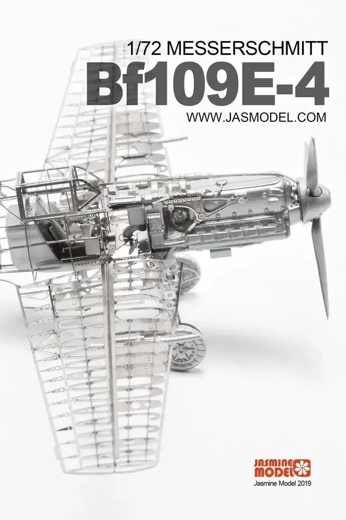 Jasmine Model kit 1/72 MESSERSCHMITT BF109E-4  202109