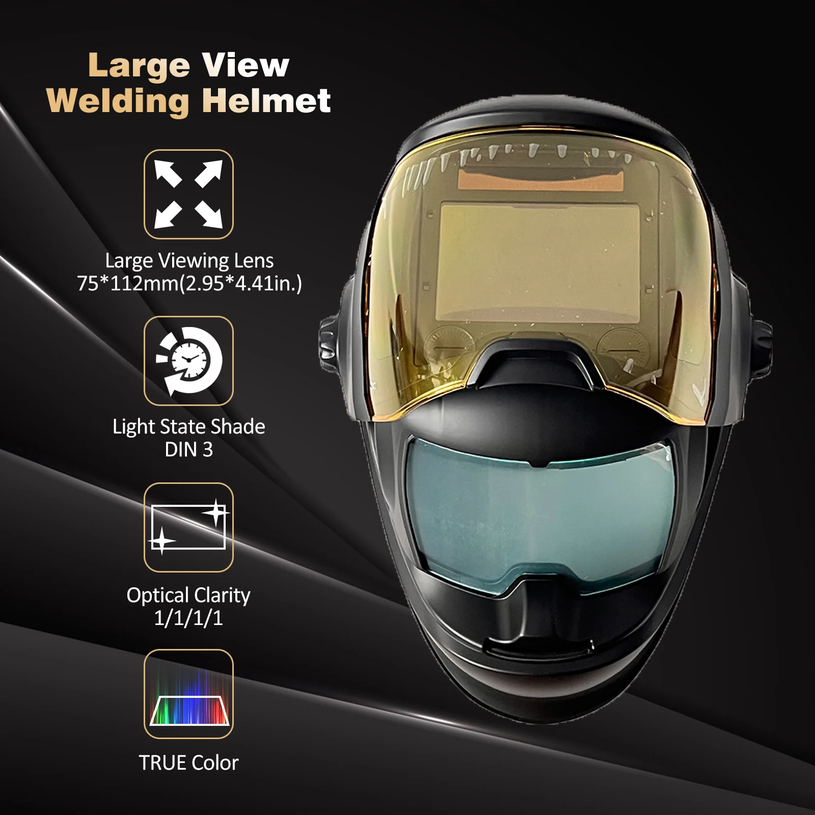 Thumbnail 3 - #6 Trending Welding Helmet Auto Darkening Right Now