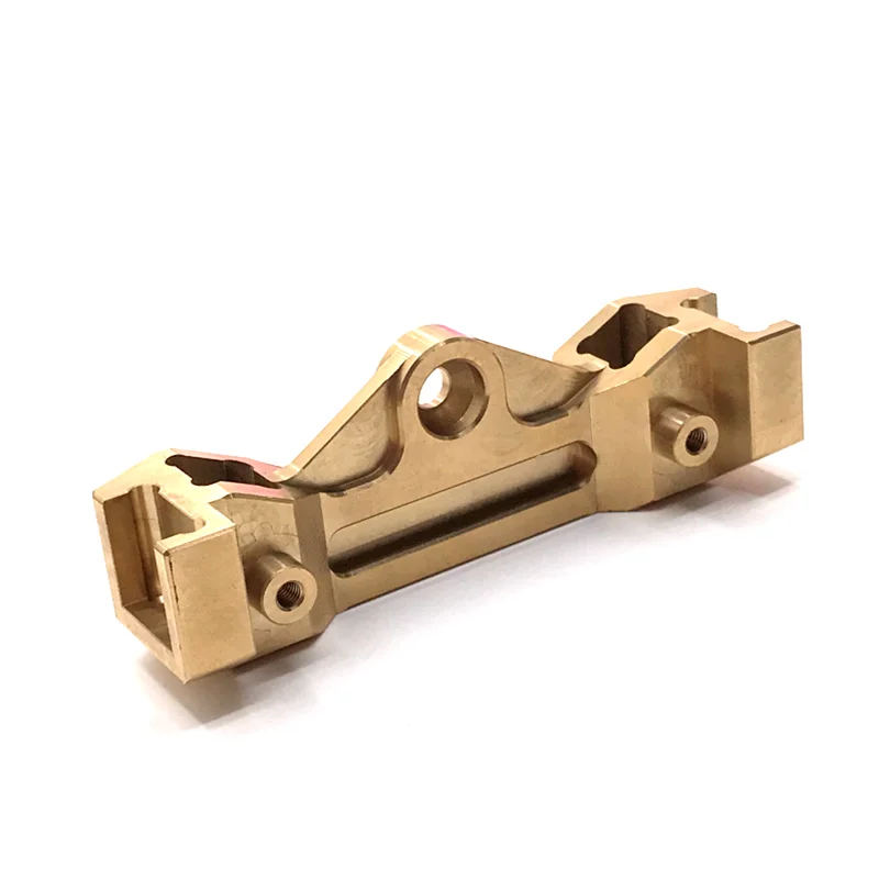 Metal Upgrade Front Cross Member Brass For YK4102 YK4103 YK4082 1/10 RC Car Parts