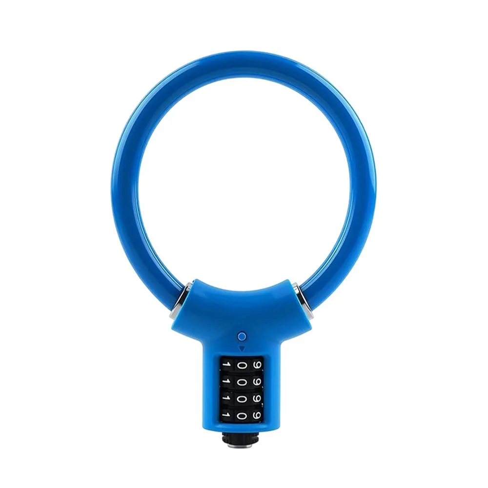 4 Digit Combination Bike Cable Lock Steel Cable Anti Theft Bicycle Combination Lock Water-proof Portable Ring Lock MTB