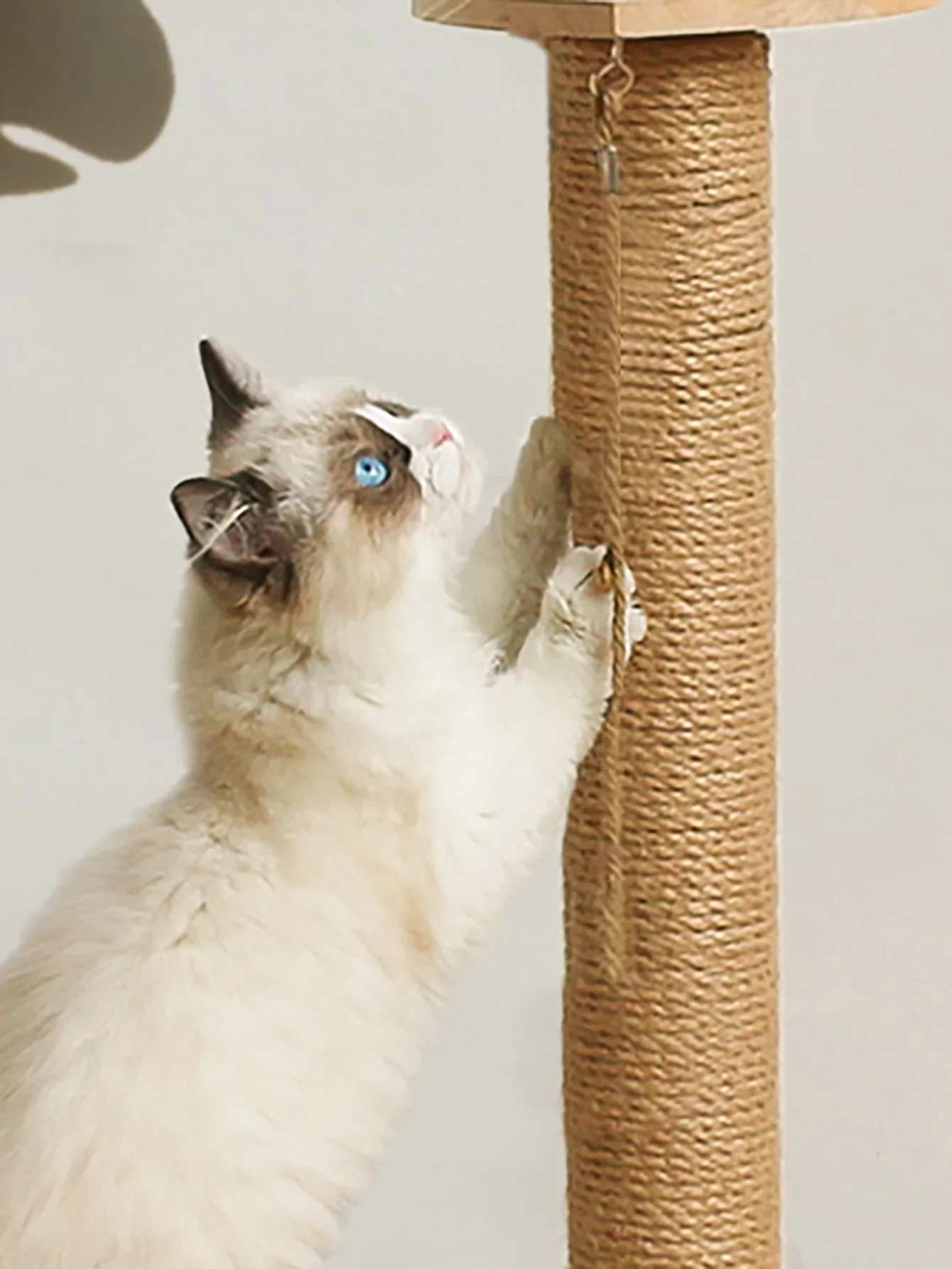 1pc-Langlebige Natürliche Sisal Seil Natürliche Sisal Katze Klaue Pole Ersatz Seil DIY Katze Kratzbaum Zubehör