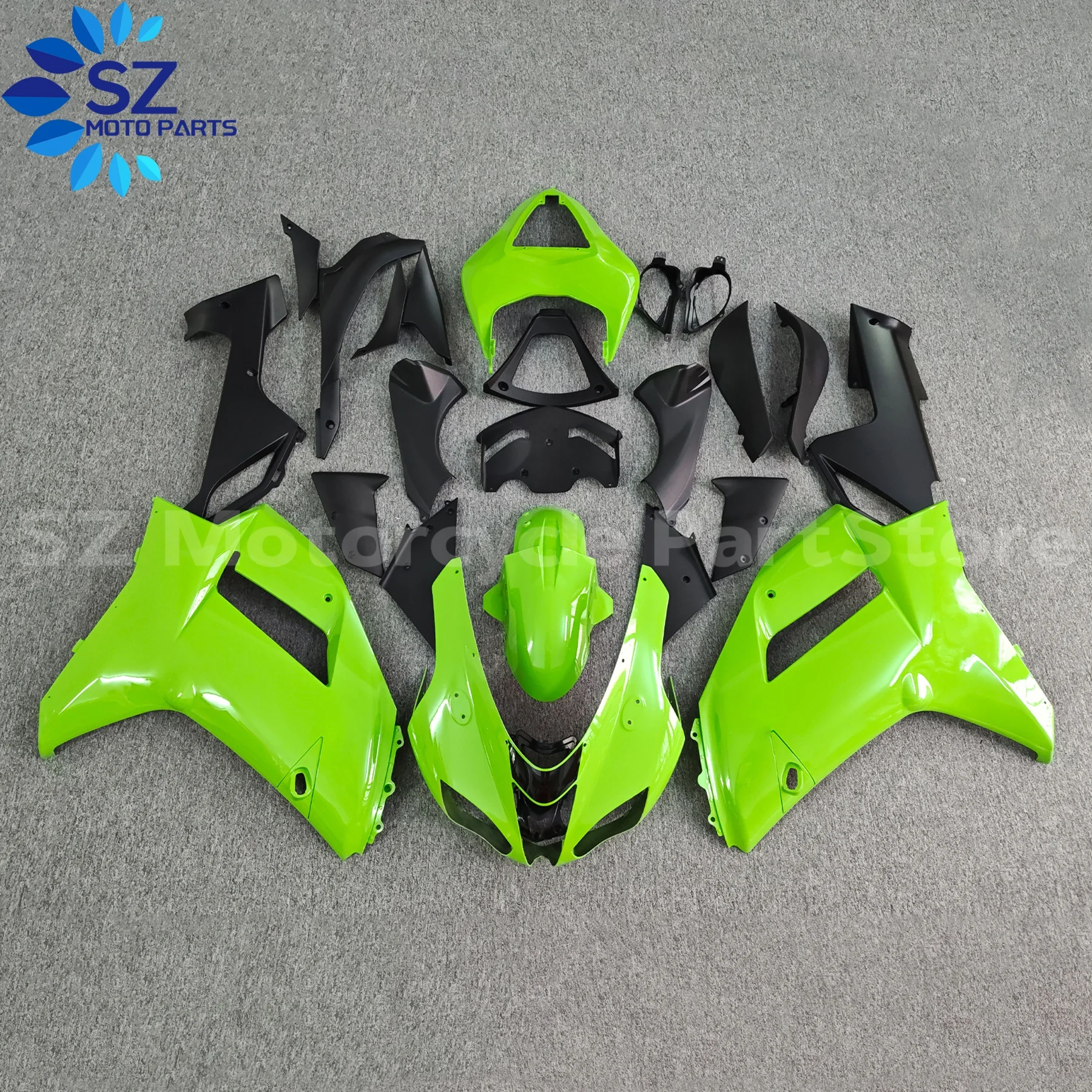 

Injection ABS Fairing Kit fit for Kawasaki ZX6R 2007-2008 Motorcycle Full Bodywork Fairing Set 07 08